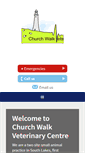 Mobile Screenshot of churchwalkvets.co.uk